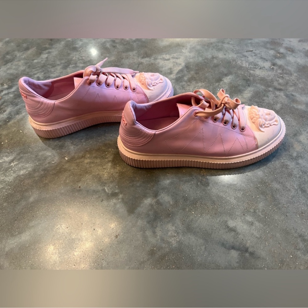 Does anyone have these pink Medusa sneakers in size 38?